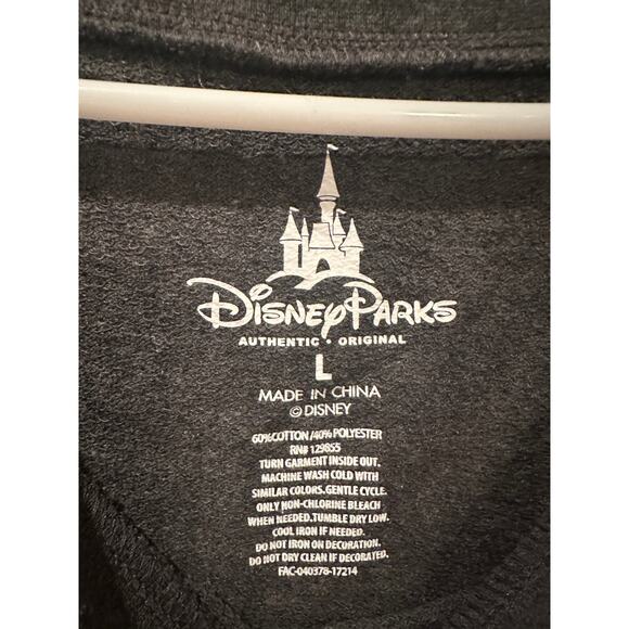 NWOT Disney Parks Walt Disney World Long sleeve Athletic lightweight Sweater L - Picture 3 of 4